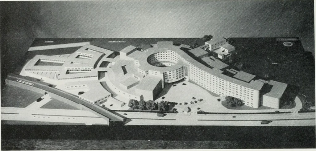 An illustration from Architect and engineer, 1905, leaf 495