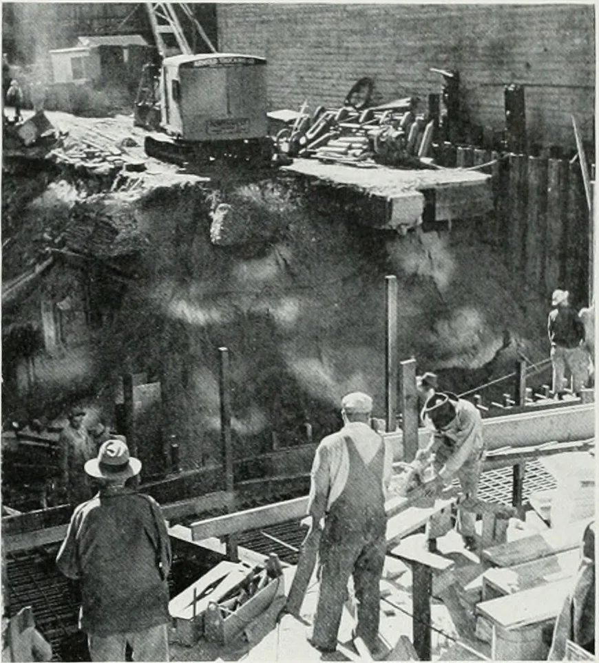 An illustration from Architect and engineer, 1905, leaf 548