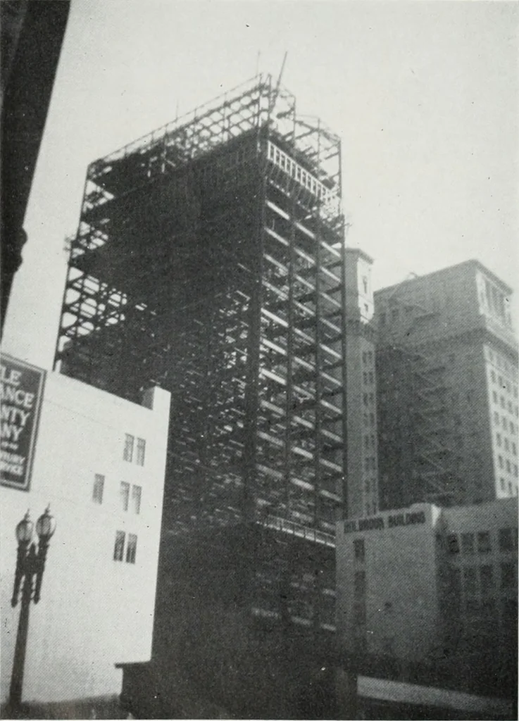 An illustration from Architect and engineer, 1905, leaf 549