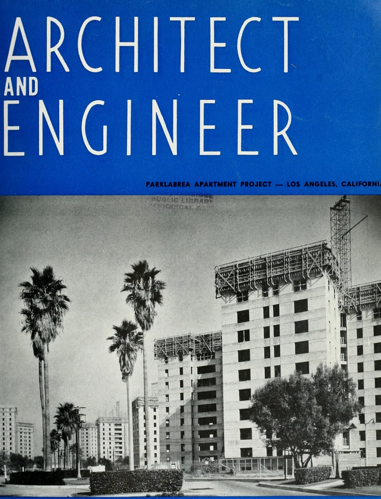 An illustration from Architect and engineer, 1905, leaf 56