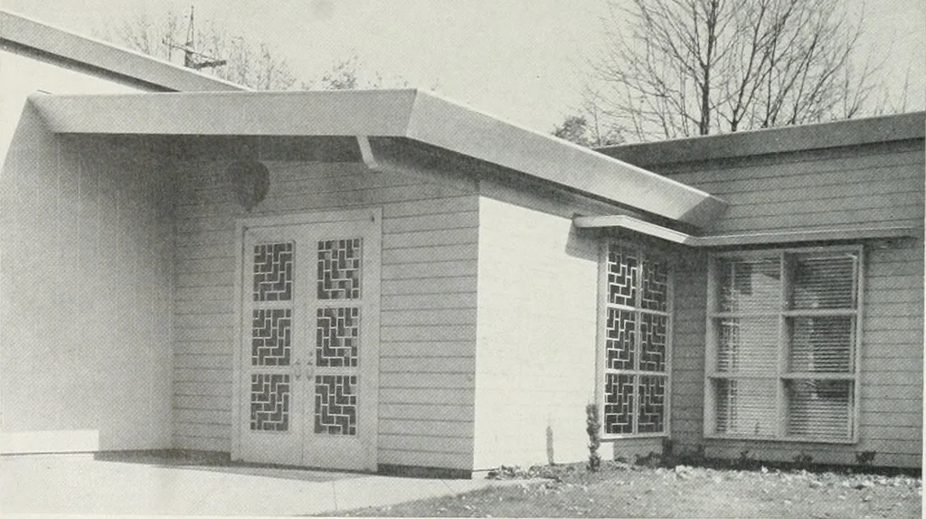 An illustration from Architect and engineer, 1905, leaf 77