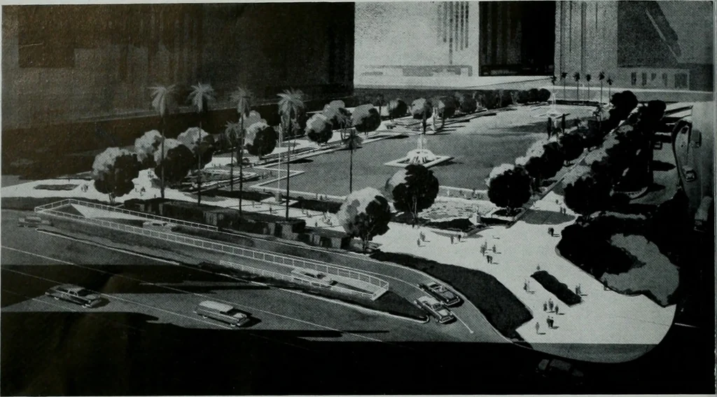 An illustration from Architect and engineer, 1905, leaf 109