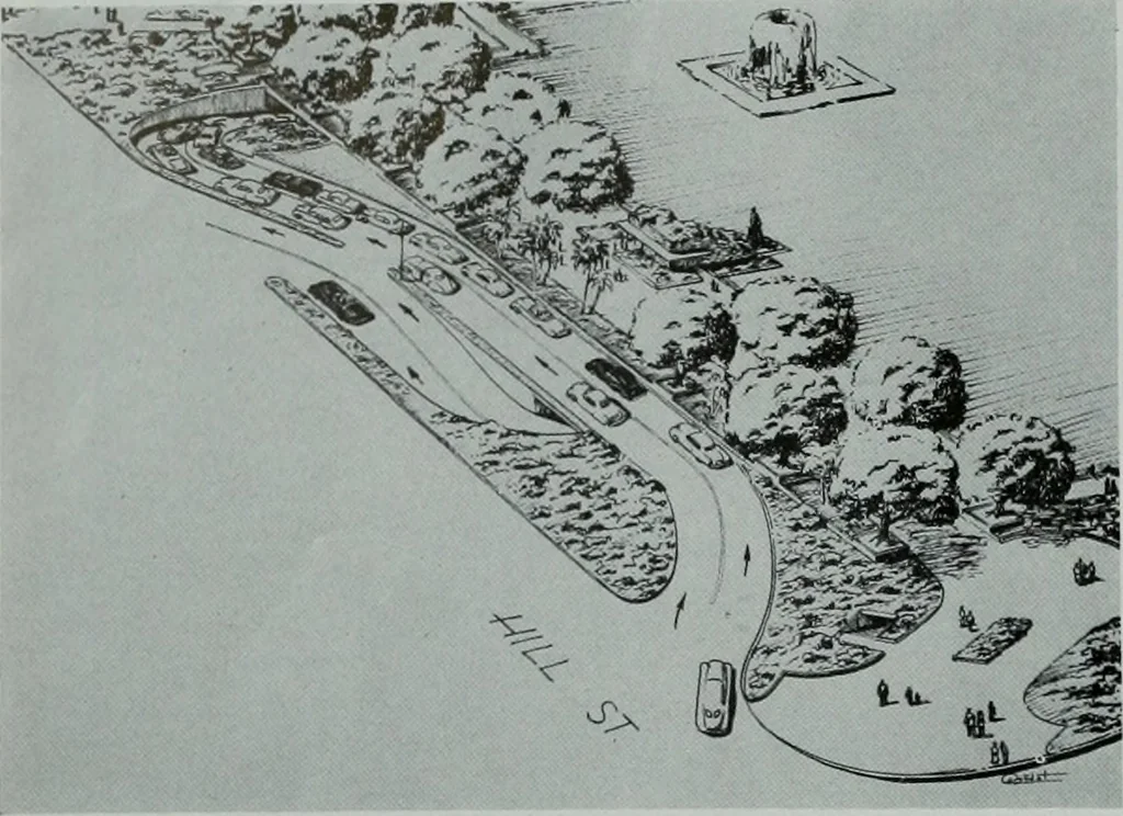 An illustration from Architect and engineer, 1905, leaf 111