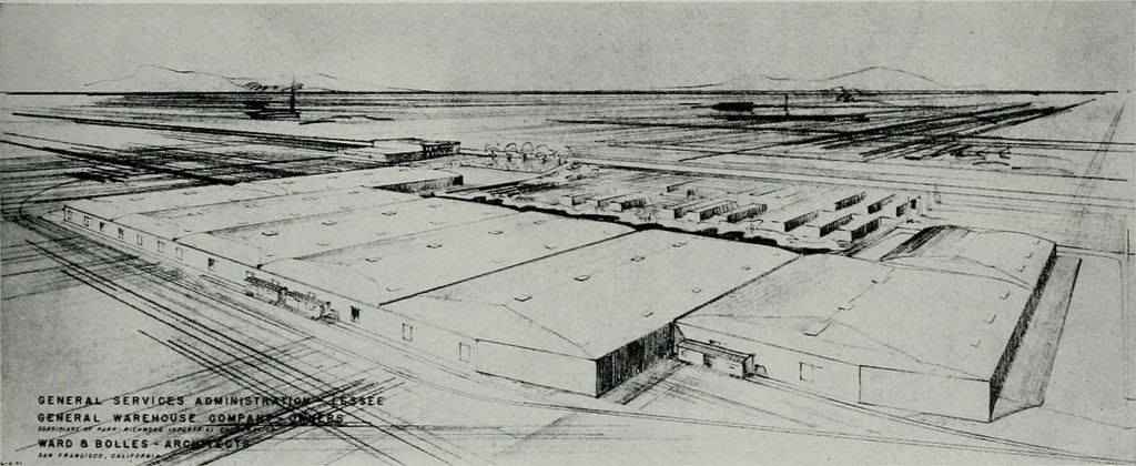 An illustration from Architect and engineer, 1905, leaf 352