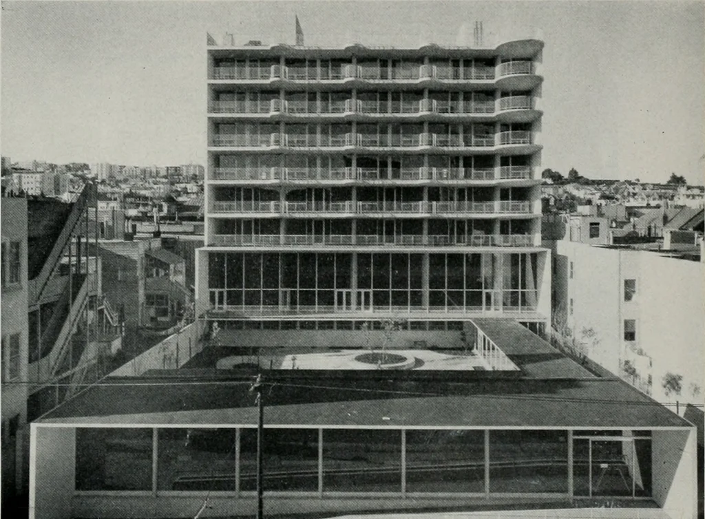 An illustration from Architect and engineer, 1905, leaf 358