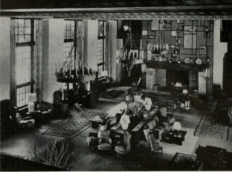 An illustration from Architect and engineer, 1905, leaf 417