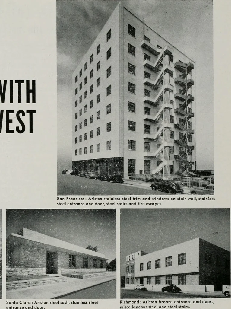 An illustration from Architect and engineer, 1905, leaf 447