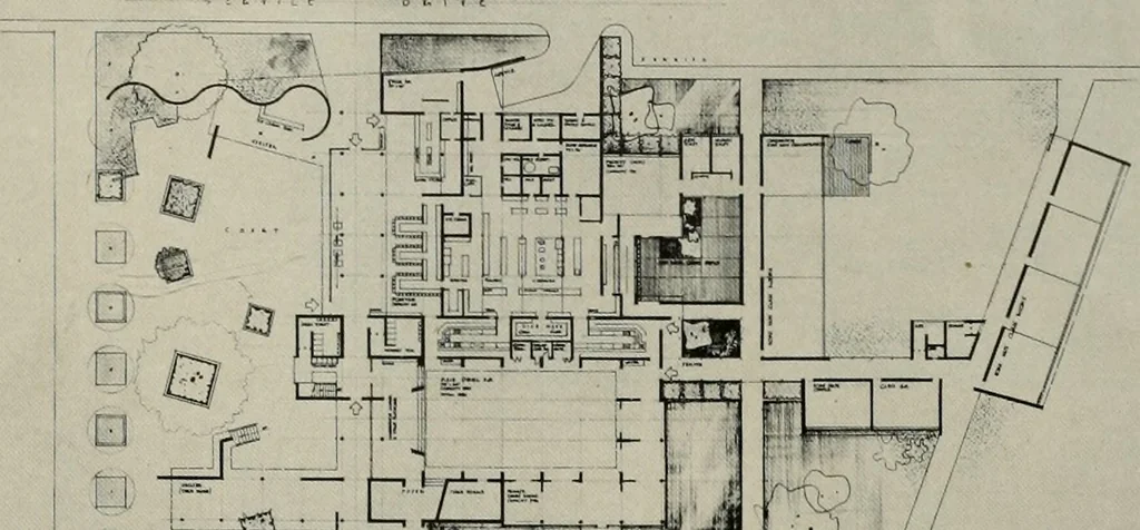An illustration from Architect and engineer, 1905, leaf 505