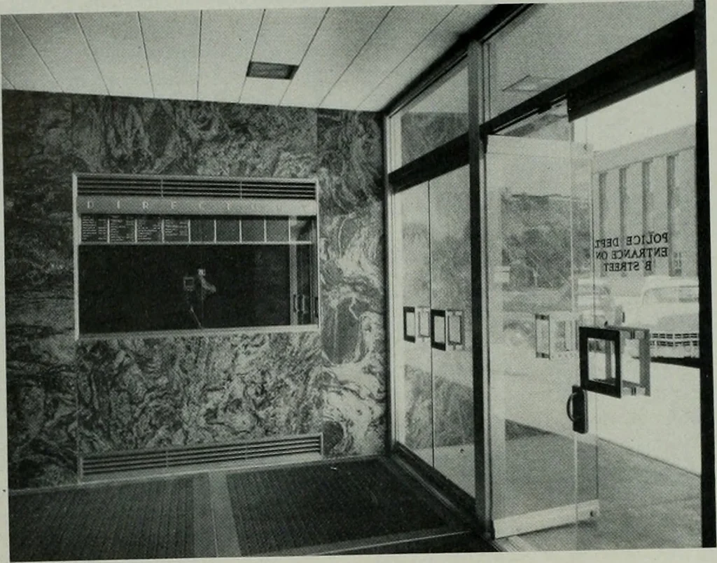 An illustration from Architect and engineer, 1905, leaf 550