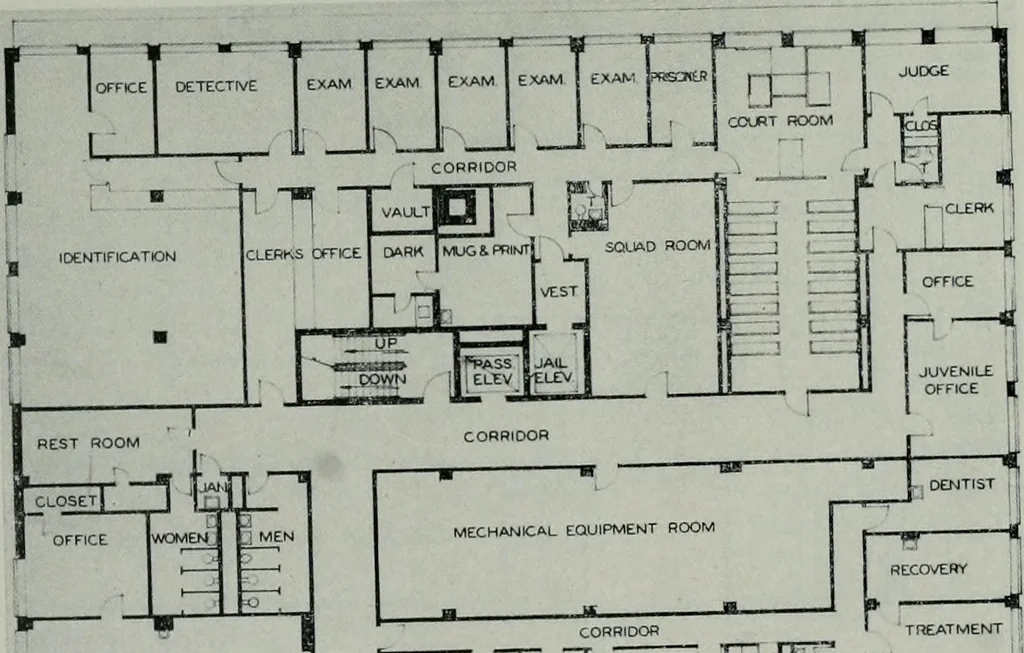 An illustration from Architect and engineer, 1905, leaf 550