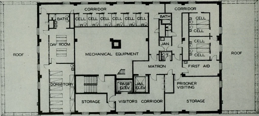 An illustration from Architect and engineer, 1905, leaf 552