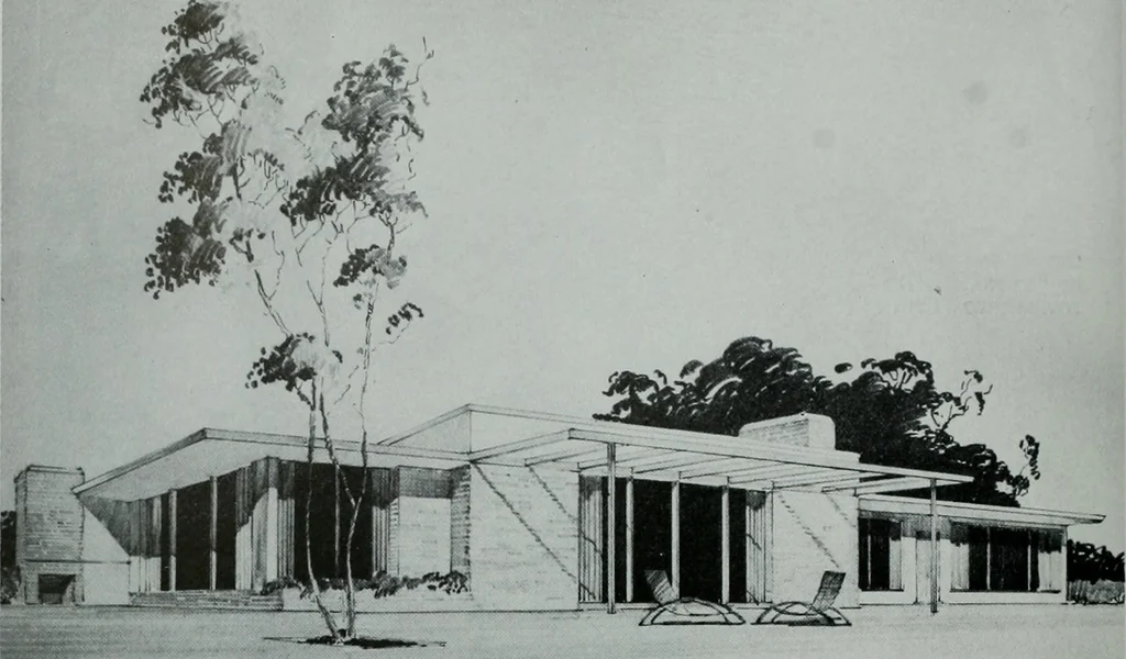 An illustration from Architect and engineer, 1905, leaf 67