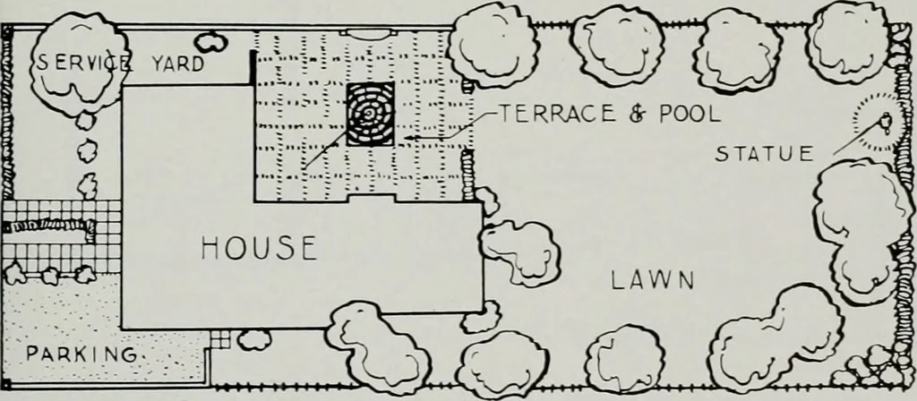 An illustration from Architect and engineer, 1905, leaf 74