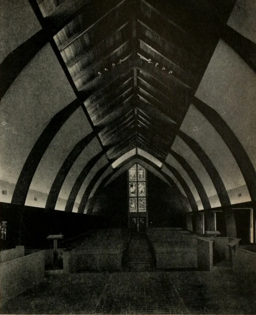 An illustration from Architect and engineer, 1905, leaf 164