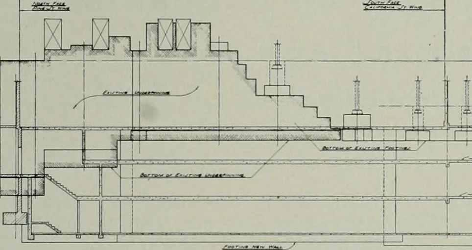 An illustration from Architect and engineer, 1905, leaf 247