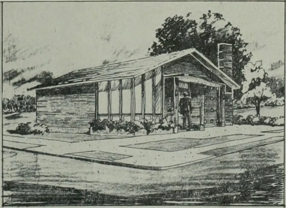 An illustration from Architect and engineer, 1905, leaf 297