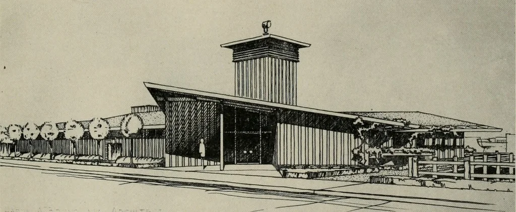 An illustration from Architect and engineer, 1905, leaf 308