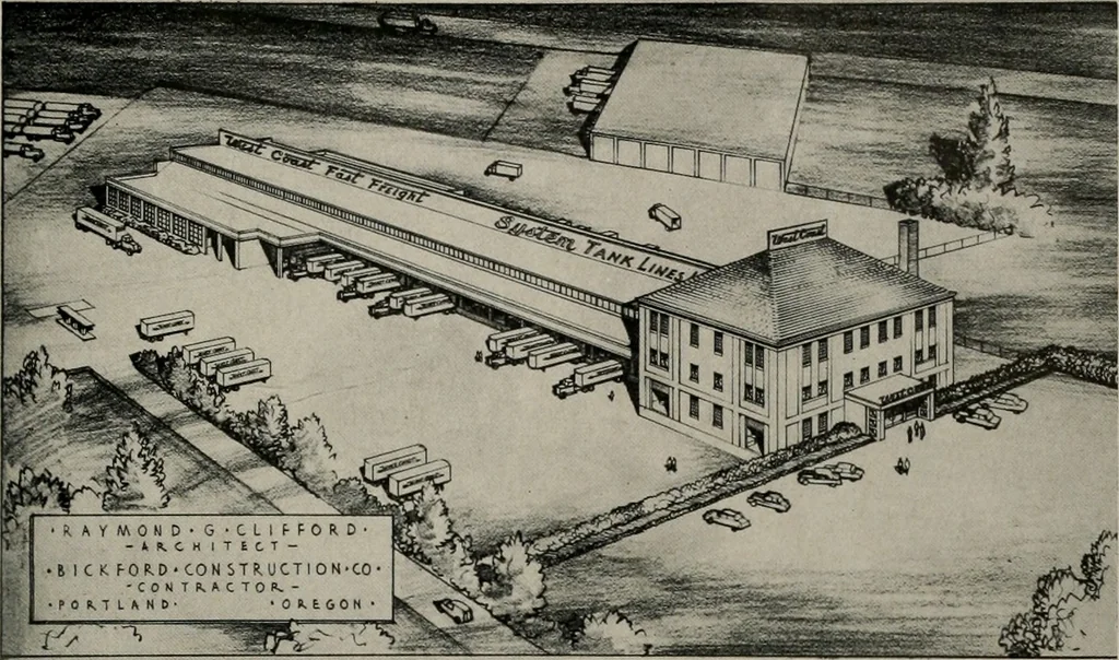 An illustration from Architect and engineer, 1905, leaf 398