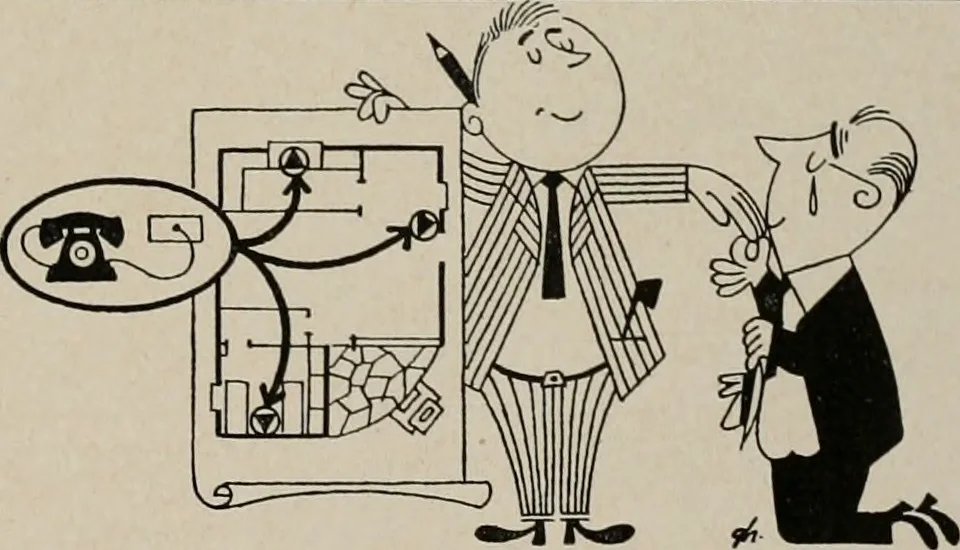 An illustration from Architect and engineer, 1905, leaf 422