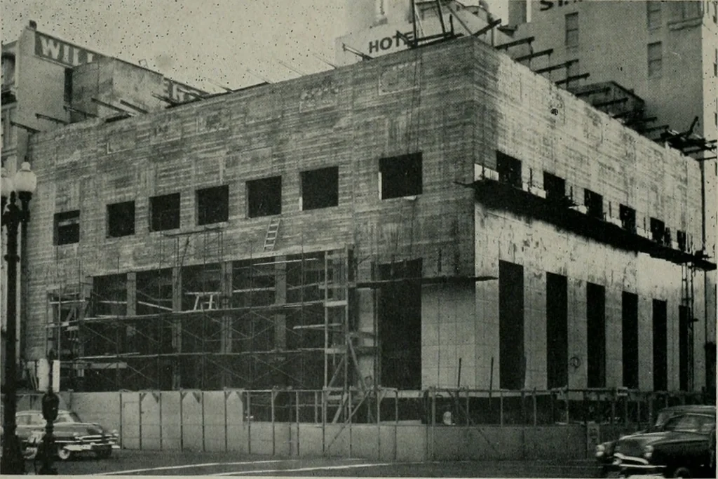 An illustration from Architect and engineer, 1905, leaf 447