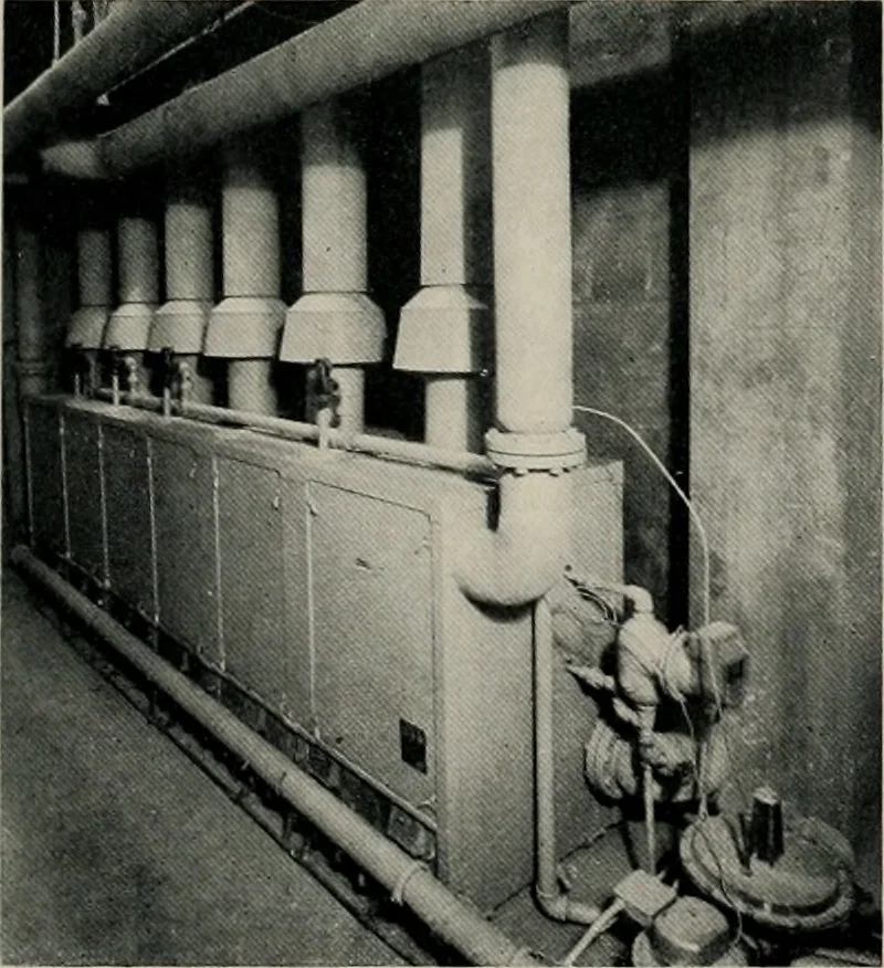 An illustration from Architect and engineer, 1905, leaf 458