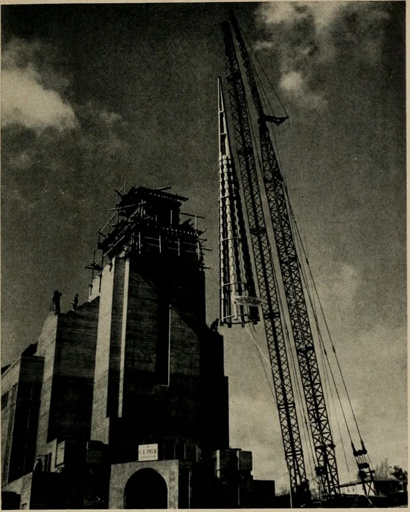 An illustration from Architect and engineer, 1905, leaf 530
