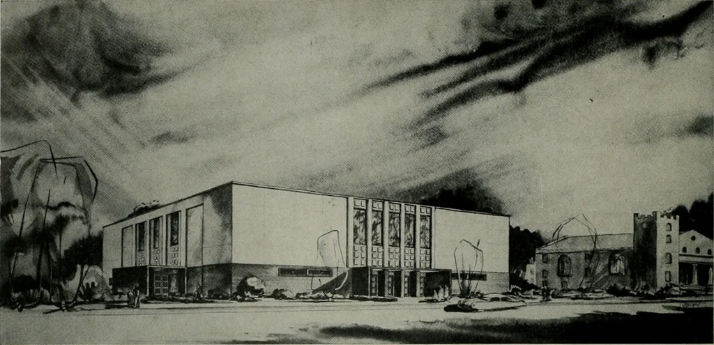 An illustration from Architect and engineer, 1905, leaf 539