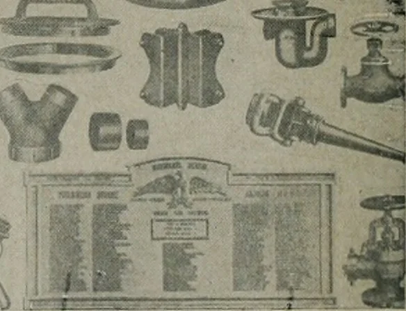 An illustration from Architect and engineer, 1905, leaf 549