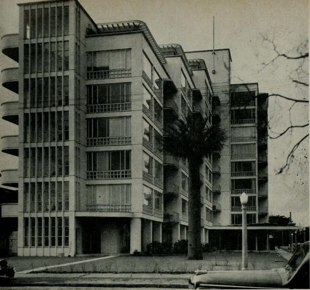 An illustration from Architect and engineer, 1905, leaf 61