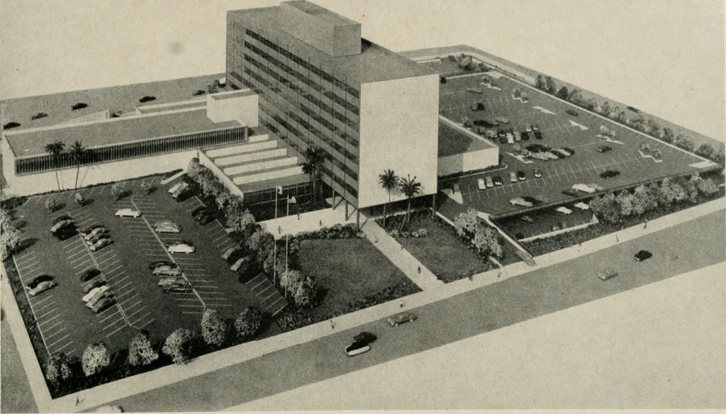 An illustration from Architect and engineer, 1905, leaf 206