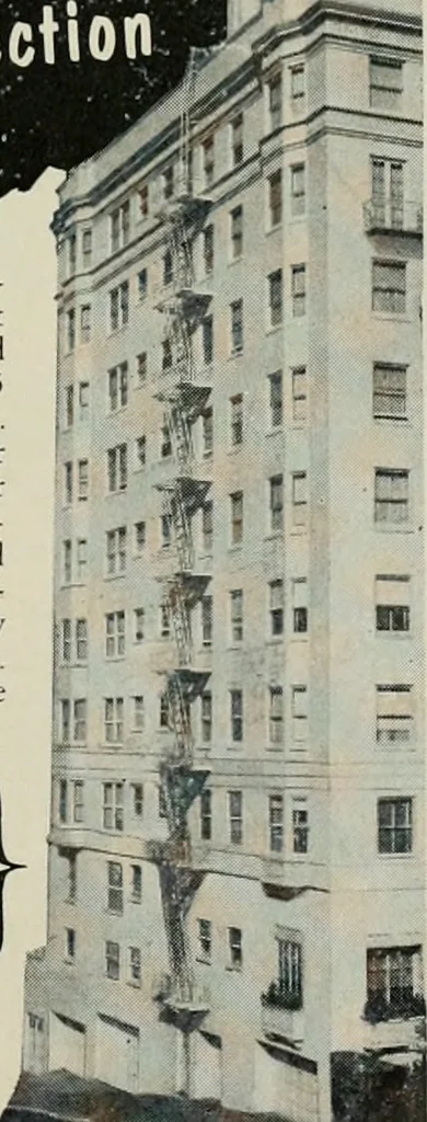 An illustration from Architect and engineer, 1905, leaf 428