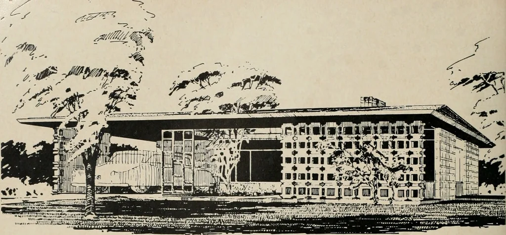 An illustration from Architect and engineer, 1905, leaf 453