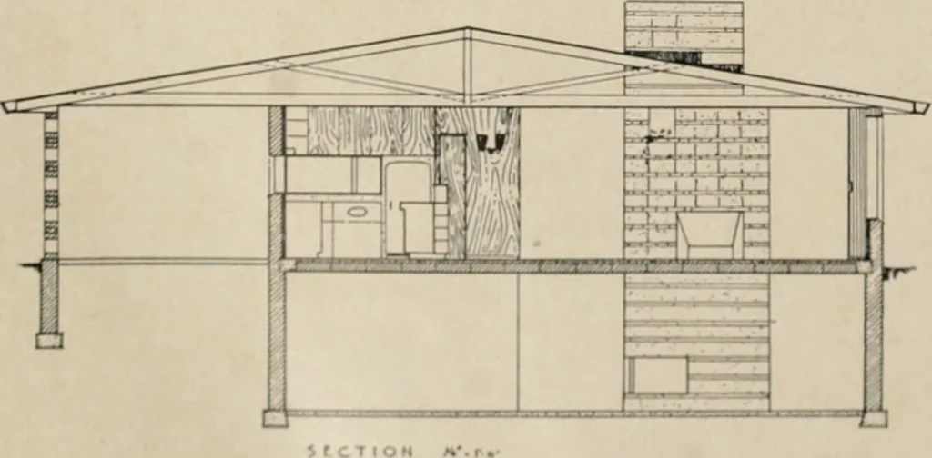 An illustration from Architect and engineer, 1905, leaf 453