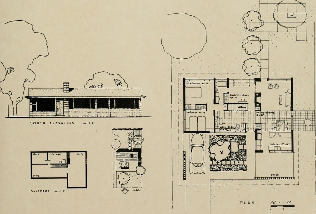An illustration from Architect and engineer, 1905, leaf 454