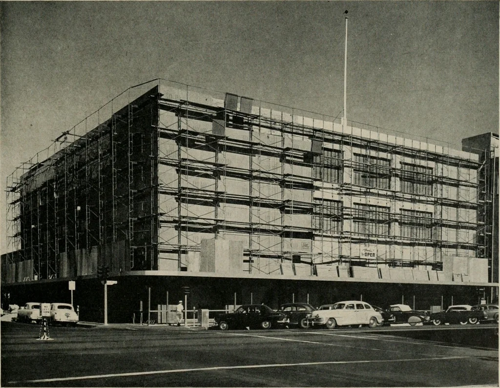 An illustration from Architect and engineer, 1905, leaf 456