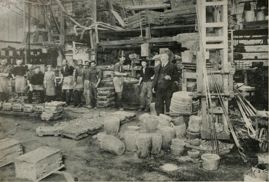 An illustration from Architect and engineer, 1905, leaf 513