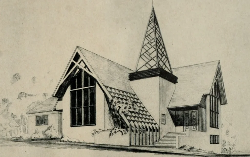 An illustration from Architect and engineer, 1905, leaf 554
