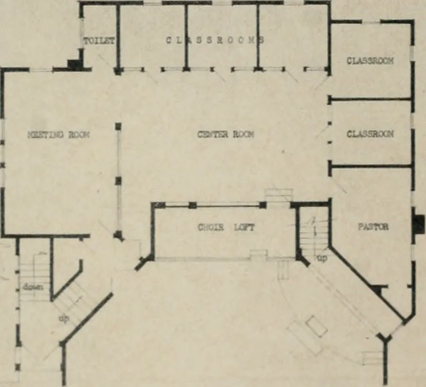 An illustration from Architect and engineer, 1905, leaf 555