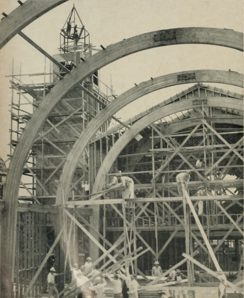 An illustration from Architect and engineer, 1905, leaf 563