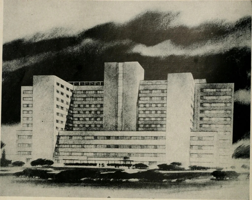 An illustration from Architect and engineer, 1905, leaf 59