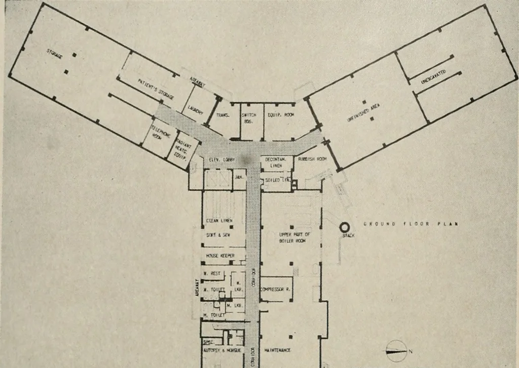 An illustration from Architect and engineer, 1905, leaf 63