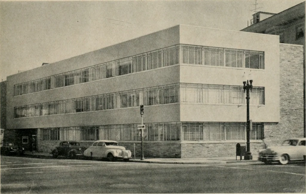 An illustration from Architect and engineer, 1905, leaf 18