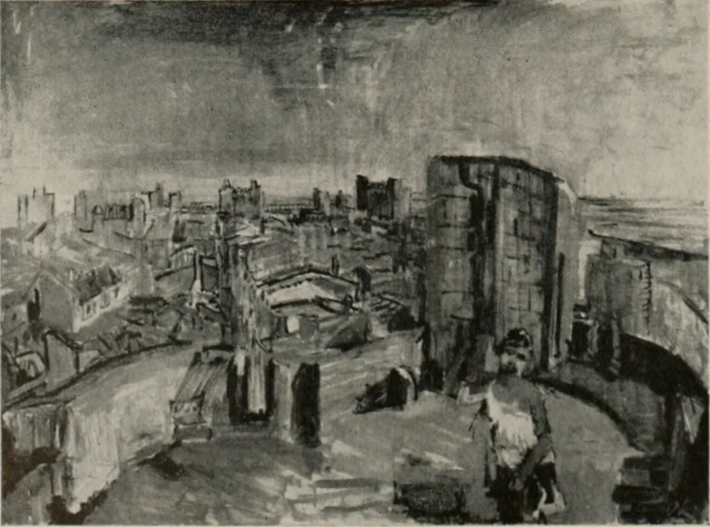 An illustration from Architect and engineer, 1905, leaf 223