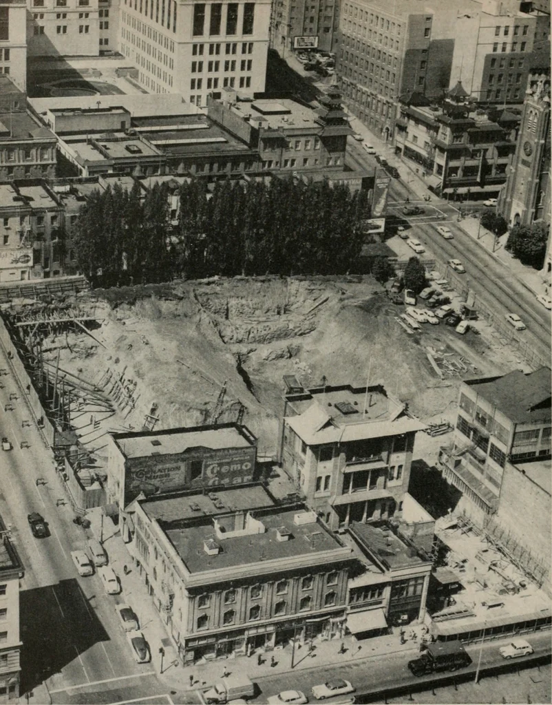 An illustration from Architect and engineer, 1905, leaf 227