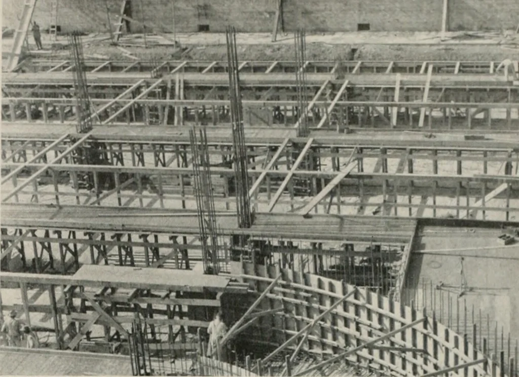 An illustration from Architect and engineer, 1905, leaf 232