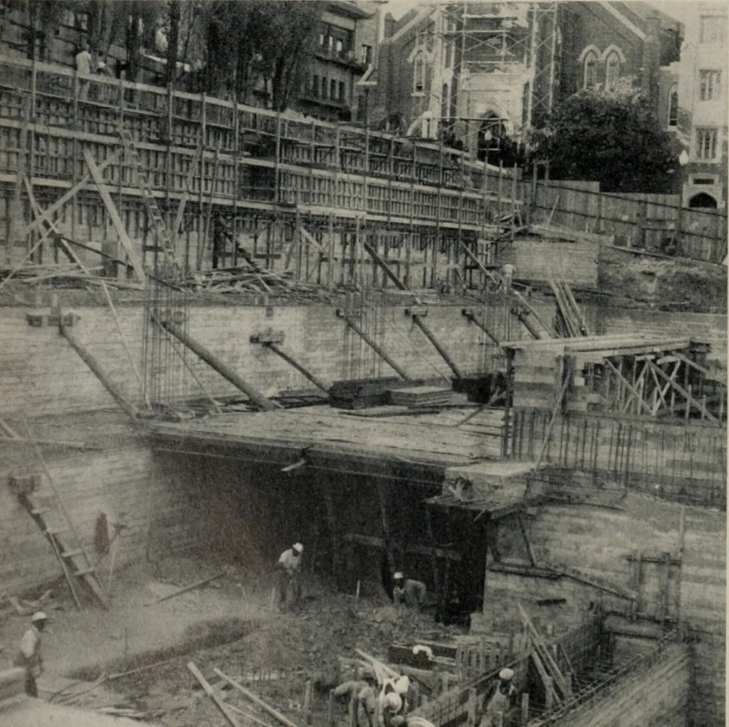 An illustration from Architect and engineer, 1905, leaf 233