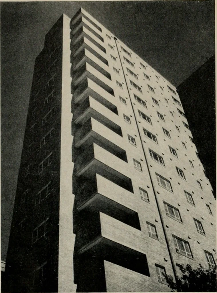 An illustration from Architect and engineer, 1905, leaf 283