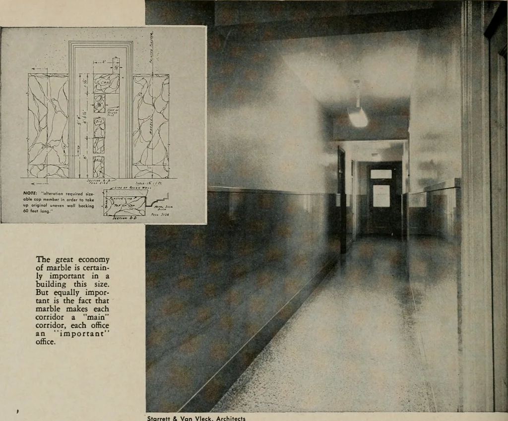 An illustration from Architect and engineer, 1905, leaf 327