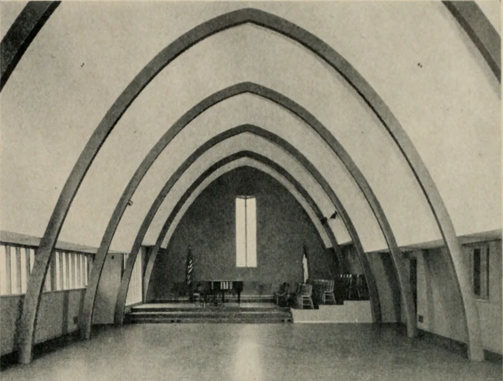 An illustration from Architect and engineer, 1905, leaf 388