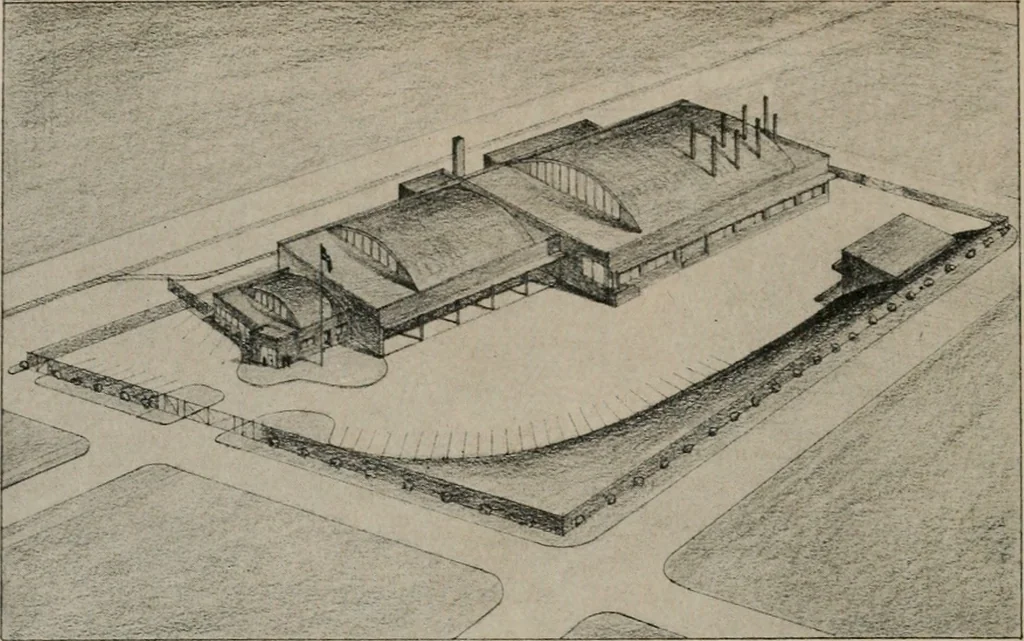 An illustration from Architect and engineer, 1905, leaf 451